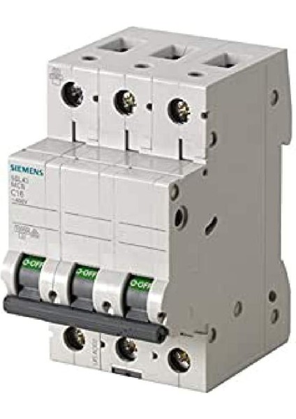 63A; 3 Fazlı; 70MM Otomat; Anahtarlı Otomatik Sigorta; 10KA; C Tipi; Yavaş Karakterli