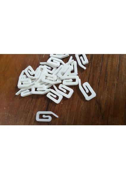 Küçük Perde Kancası - Campervan Veya Karavan Gibi Ilmekli Raylar ve Kumaşta Ilmekli Perdeler Için (Plastik Aparattır!!!) 3D fiyatları