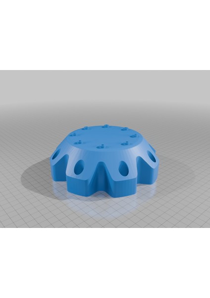 Worx 803 Canavar Kamyon Tekerleği Için Tekerlek Hub Kapağı (Plastik Aparattır!!!) 3D