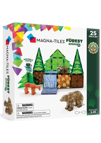 Tiles Oyuncak Orman Haynananları, 25 Parça, Standart