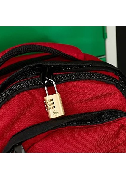 Y150B/22/120/2-22MM Şifreli Pirinç Asma Kilit 2'li Set - Standart Koruma - Çelik Halka - 3 Haneli Şifre fiyatları