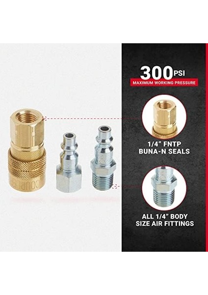 S-210 1/10,2 cm Npt M Style Kavrama ve Fiş-Set - 12 Adet fiyatları