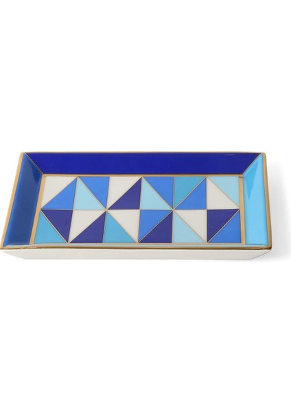 Adler Sorrento Dikdörtgen Biblo Tepsisi, Mavi