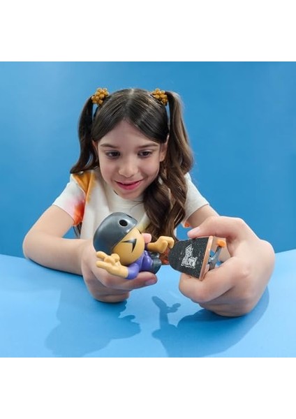 Deck Sk8 Crew, Yardımcı Figürlü Otantik Parmak Kaykayları, Kişiselleştirilebilir Mini Kaykaylar, 5 Yaş ve Üzeri (Çeşitli) modelleri