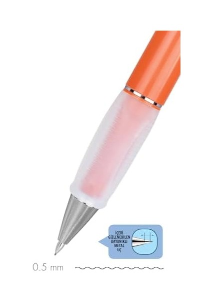 Deep Mekanık Kursun Kalem 05MM Kıremıt fiyatları