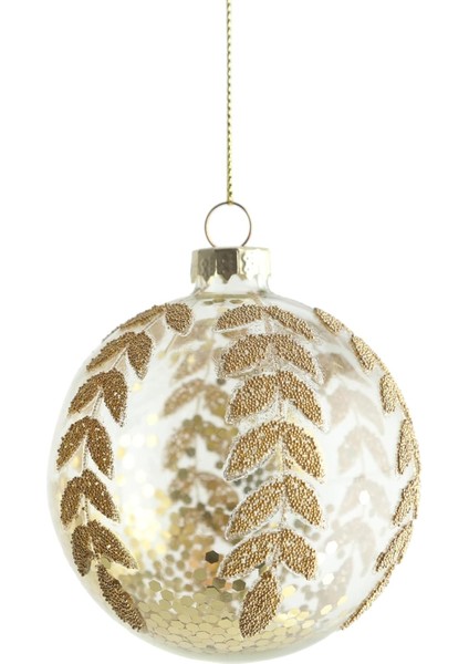 Concept Gold Leaf Ağaç Süsü 8 cm