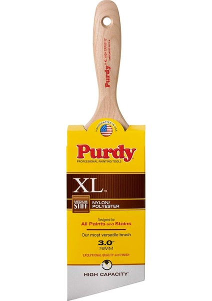 cm Purdy 144424430 Xl Yüksek Kapasiteli Boya Fırçası, Açılı Kuşak, Kunduz Kuyruğu