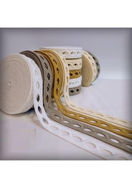 Desen Motifli Şerit Nakış Modeli | Nakış Aksesuar (Beyaz) fiyatları