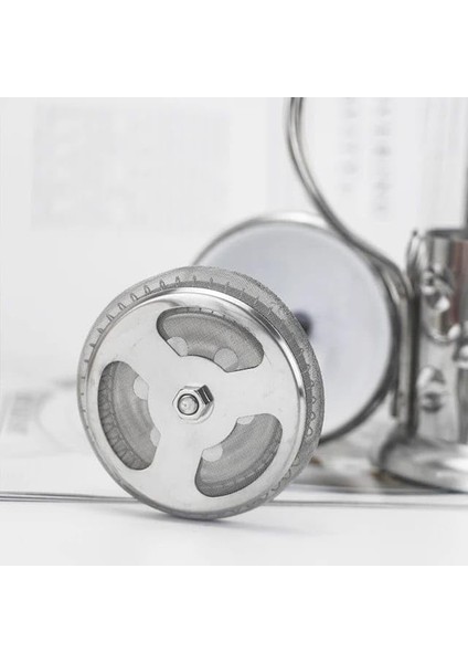 Home Metal Saplı Borosilikat French Press, Termisil Süzgeçli Demlik, Bitki Çayı, Kahve ve Ada Çayı Için Ideal, Dayanıklı ve Şık Tasarım (350 Ml) fiyatları