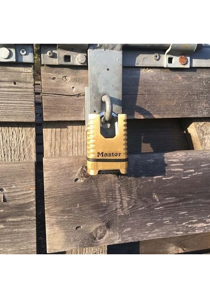 Lock Ağır Hizmet Tipi Katı Pirinç Asma Kilit [şifreli Kilit] M1177EURD - Paslanmaya Dayanıklı, Çok Dayanıklı ve Su Geçirmez modelleri