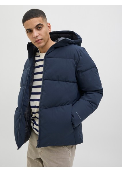 Jack Jones Jjglobal Puffer Jacket Erkek Lacivert Mont 12283517-04 fırsatları