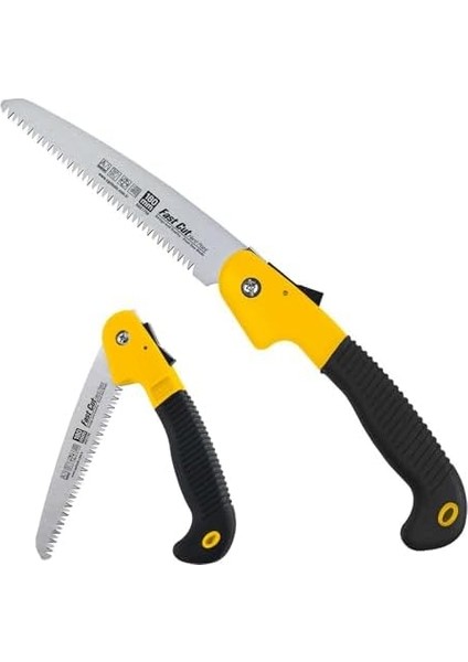 Katlanır Budama Testeresi 180 Mm, Yüksek Karbonlu Çelikten Imal Edilmiş, Taşlanmış Krom Kaplı Yüzey modelleri