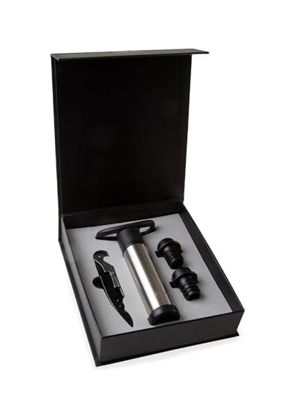 Wineart Kutulu Şarap Vakum Seti modelleri