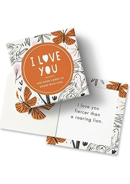 Çocuklar Için Thoughtfulls - Çılgınca Harikasınız 3'lü Paket, Sen Rock, Seni Seviyorum - 90 Çocuklarla Paylaşmak Için Açılır Kartlar, Her Birinin Içinde Farklı Bir Ilham Verici Mesaj Var modelleri