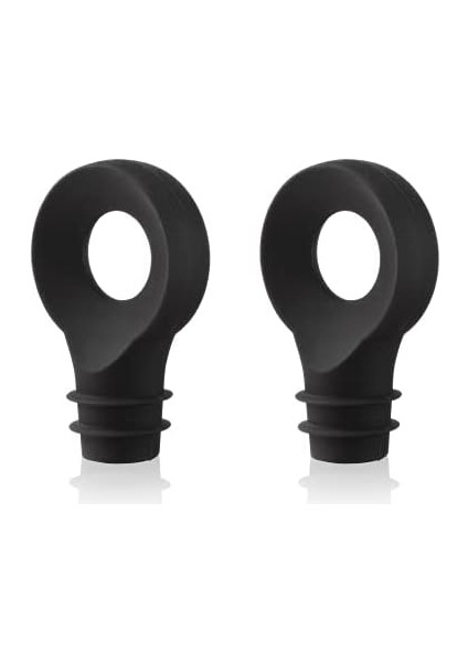 Vin Şişe Kapağı 2'li Set Siyah, 5 cm modelleri