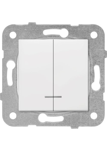 Karre/meridian Beyaz Işıklı Komütatör Mekanizma ve Düğme (Çerçevesiz) 90967050 fiyatları