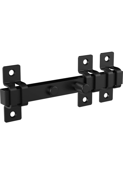 Hardware N166-033 7.8 "endüstriyel Siyah Kapı Mandalı