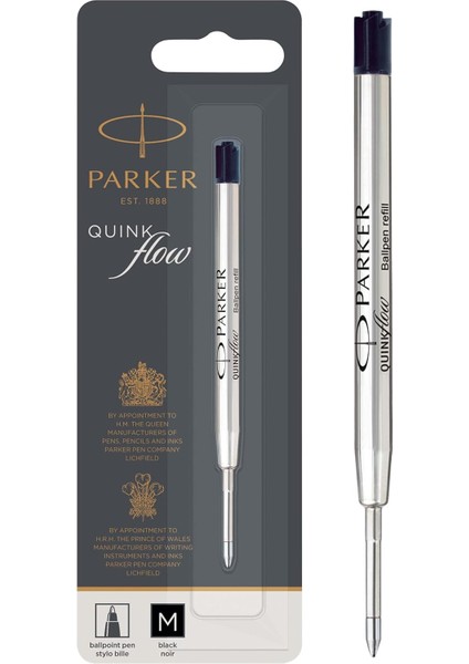 Tükenmez Kalem Refill, Bls, M Uç, Siyah