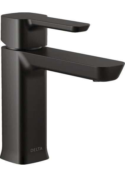 Faucet 581LF-BLM-PP Modern Saplı Proje Paketi Banyo Bataryası Tek Delikli, Mat Siyah