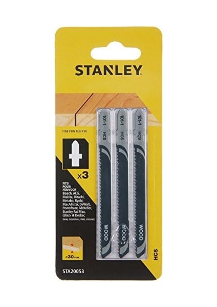 STA20053/XJ 3'lü Hcs Ahşap Kesim T Şaft Dekupaj Testere fiyatları