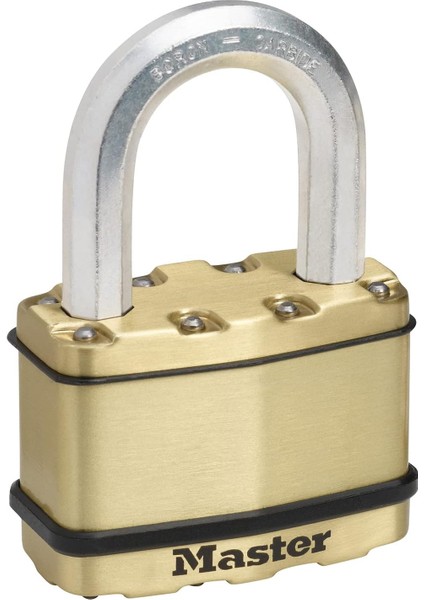 Lock Ağır Hizmet Tipi Asma Kilit [tuş Kilidi] [lamine Çelik] [hava Koşullarına Dayanıklı] M15BEURDLF - Depolama Odaları, Garajlar Vb. Için Idealdir.