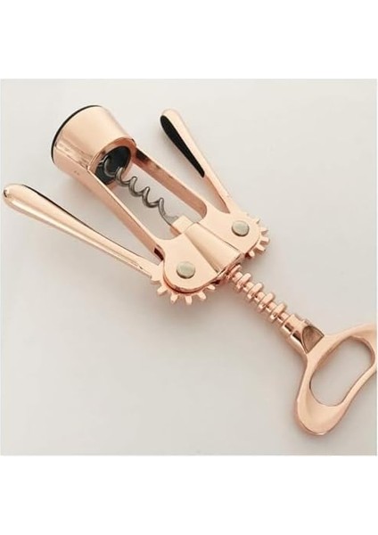 Açacağı - Çok Işlevli Çinko Alaşım Kırmızı Şarap ve Bira Şişesi Açacağı, Tirbuşon Mantar Çektirme, Ev ve Bar Kullanımı Için Gold Renk modelleri