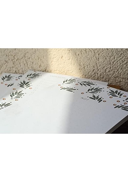 Tanıtım 3'lü Masaüstü Çiçek Desenli Not Kağıt Seti fiyatları