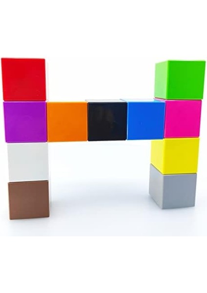 Ece Renkleri Öğreniyor - 11 Mıknatıslı Küp 11 Renk modelleri
