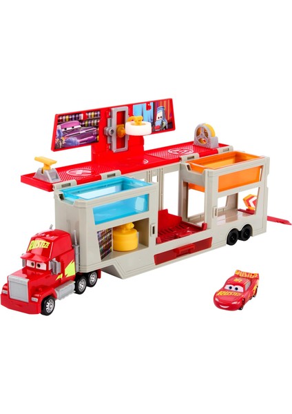 Pixar Arabalar Cars Mack Tır, Renk Değişimi Eğlencesi Oyun Seti