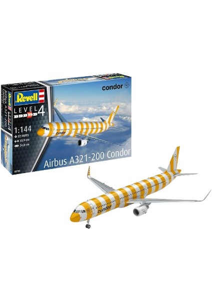 Set Airbus A321-200 "condor"-Revell Model Kit With Basic Accessories