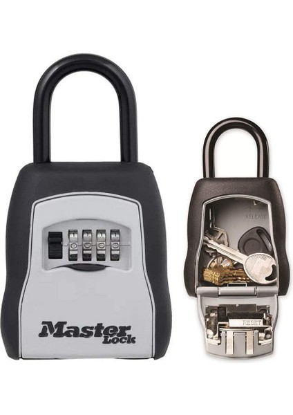 Lock Anahtar Kutusu, Format M, Tutamaklı, 5400EURD, Gri