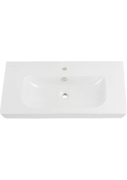 S20 5523B003-0001 Etajerli Seramik Lavabo, Beyaz, 85 cm fiyatları