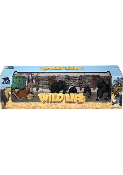 Farm World Vahşi Hayvanlar Oyun Seti Seri 1