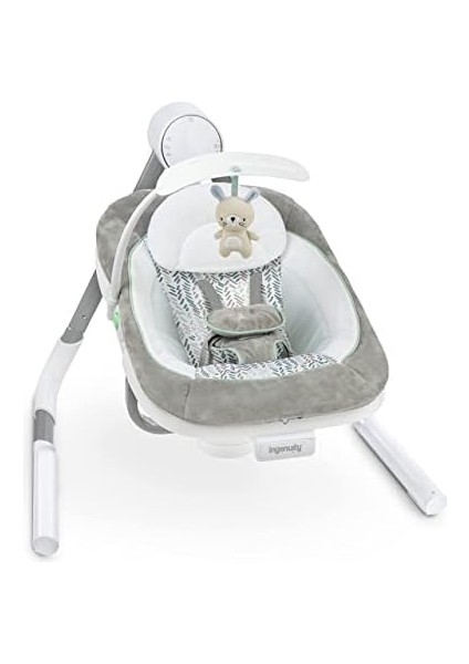 Anyway Sway 5 Vitesli Çok Yönlü Titreşimli Taşınabilir Bebek Salıncağı - Ladin, 0-9 Ay modelleri