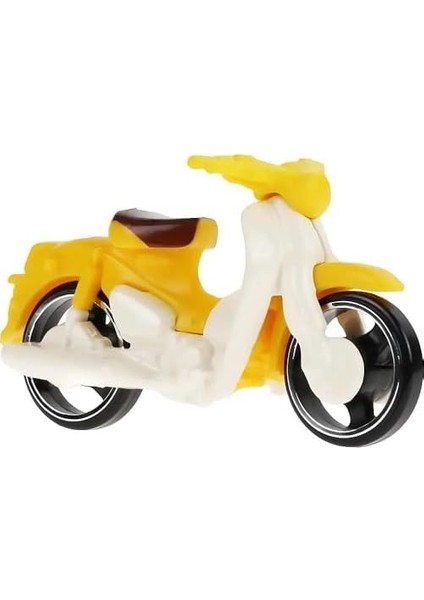 - Honda Super Cub - Hw Moto 3/5 - HKK32 - Short Card - Motosiklet - Sarı - Mattel 2023 fiyatları