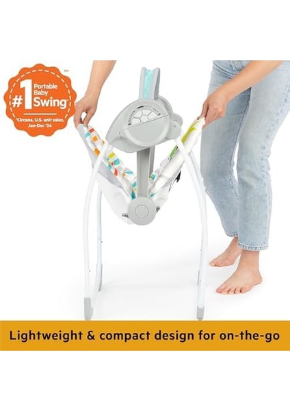 Starts Cennet Taşınabilir Kompakt Otomatik Müzikli Bebek Salıncağı, Uniseks, Yenidoğan ve Üstü fiyatları