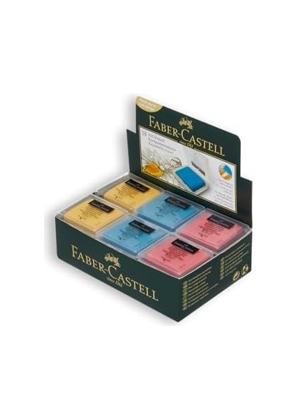 Renkli Hamur Silgi, 18 Li, Kutulu, Kolay Şekil Verilebilir, Lekesiz Temizlik, Eğlenceli ve Kullanışlı Tasarım fiyatları