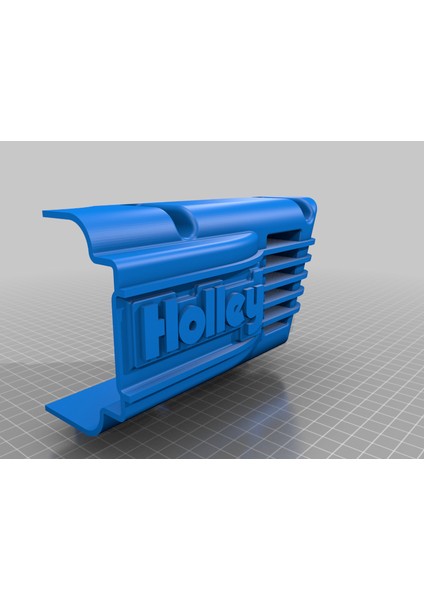 Pontiac Fiero Için Holley Side Scoop (Plastik Aparattır!!!) 3D fırsatları