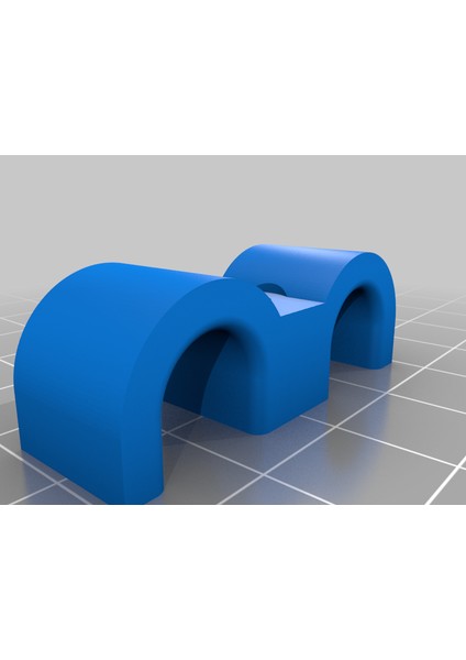 3/8 "çift Boru/tüp Tutucu (Plastik Aparattır!!!) 3D modelleri