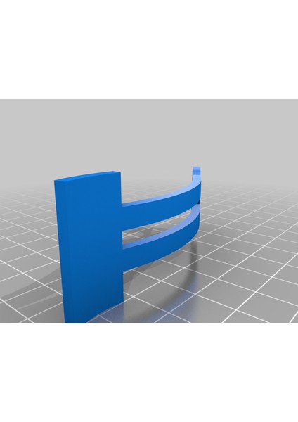 Tesla Model S Güneş Gözlüğü Klipsi (Plastik Aparattır!!!) 3D