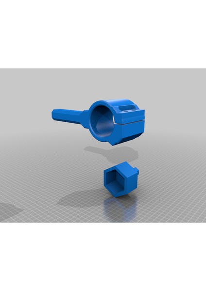 Ktm Çatal Kelepçe Aracı AER48 (Plastik Aparattır!!!) 3D modelleri