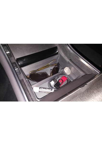 Tesla Model 3 Merkez Konsolu Tepsi Bin Depolama (Plastik Aparattır!!!) 3D modelleri