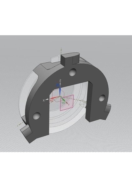 H7 - LED Soket Adaptörü (Plastik Aparattır!!!) 3D modelleri