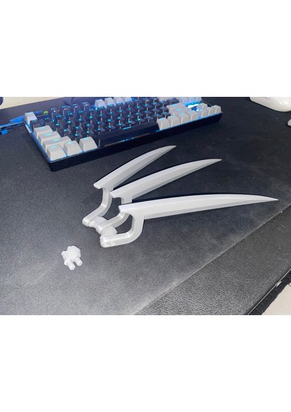 Wolverine Claws Ortak Modifiye (Sadece Plastik Aparattır!!!) 3D