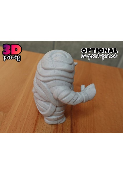 Mini Mumya - Sculptember Model #2 (Sadece Plastik Aparattır!!!) 3D modelleri