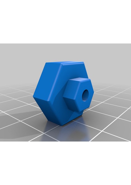 Standart 12 mm Ila 8 mm (3 Boyutlu Setler Için) Altıgen Adaptör (Plastik Aparattır!!!) 3D