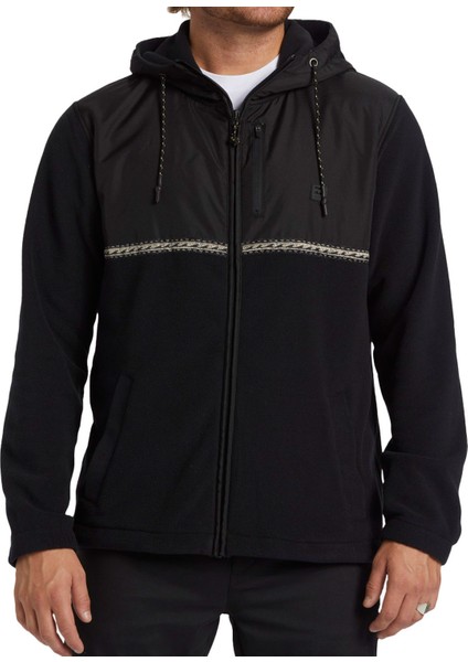 Boundary Lite Zip Erkek Siyah Polar Ceket