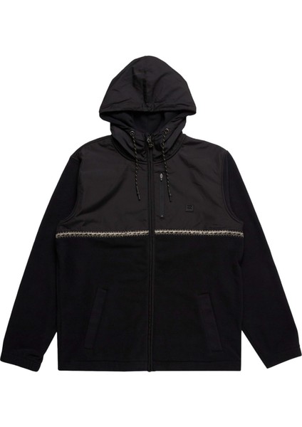 Boundary Lite Zip Erkek Siyah Polar Ceket