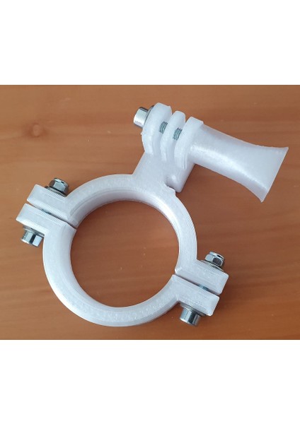 Harley Davidson Action Cam Mount / Halterung - 41MM / 49MM Gabel / Fork (Gopro, Apexcam, Akaso, Djı, Vb.) (Plastik Aparattır!!!) 3D fırsatları