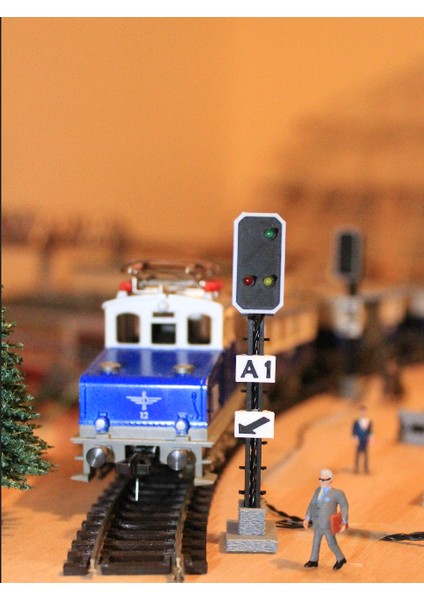 Mrj Ho Ölçeği Db Sinyalleri Era Iıı - 3x Yüzler (Plastik Aparattır!!!) 3D